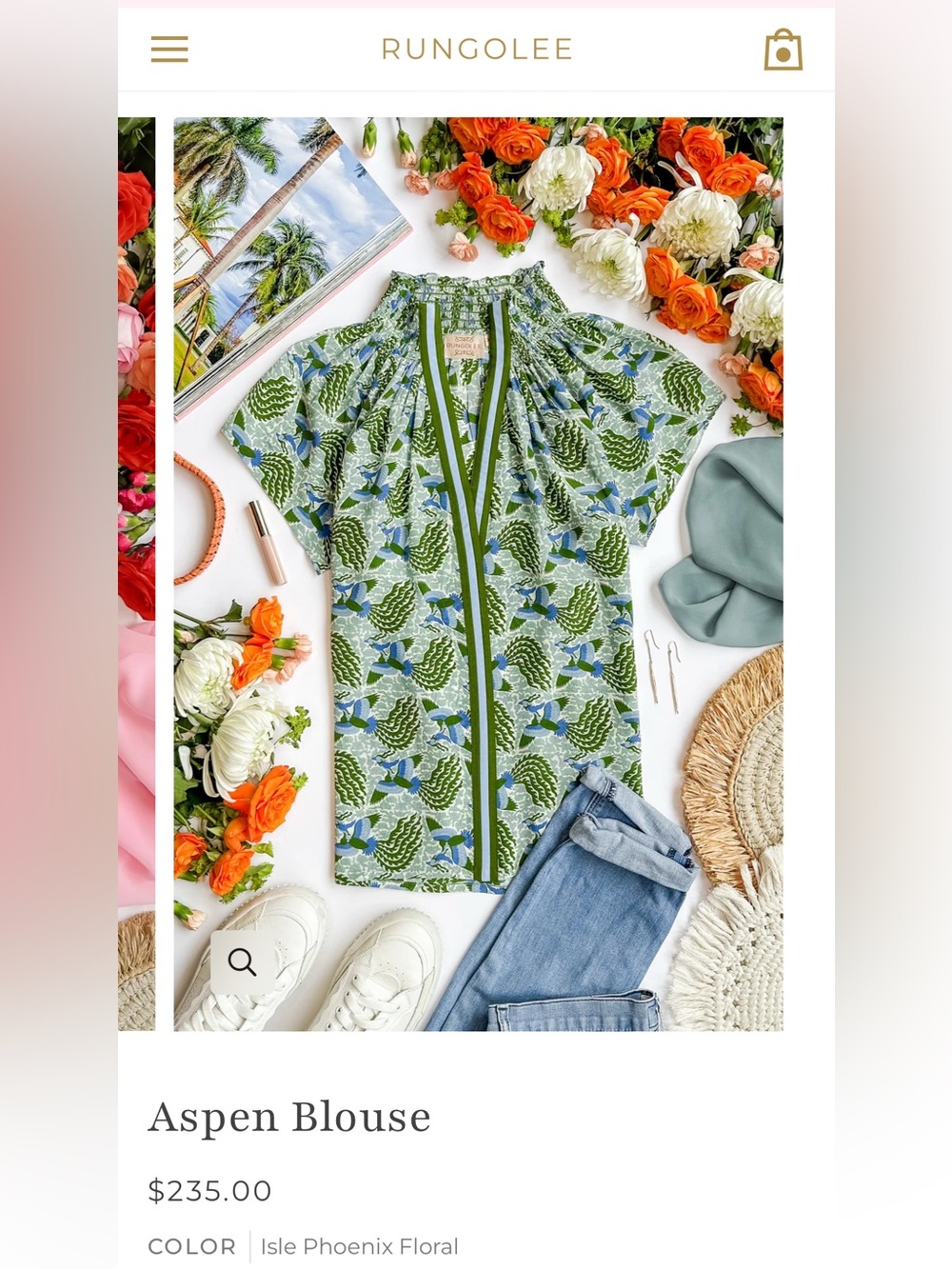RUNGOLEE Aspen Blouse